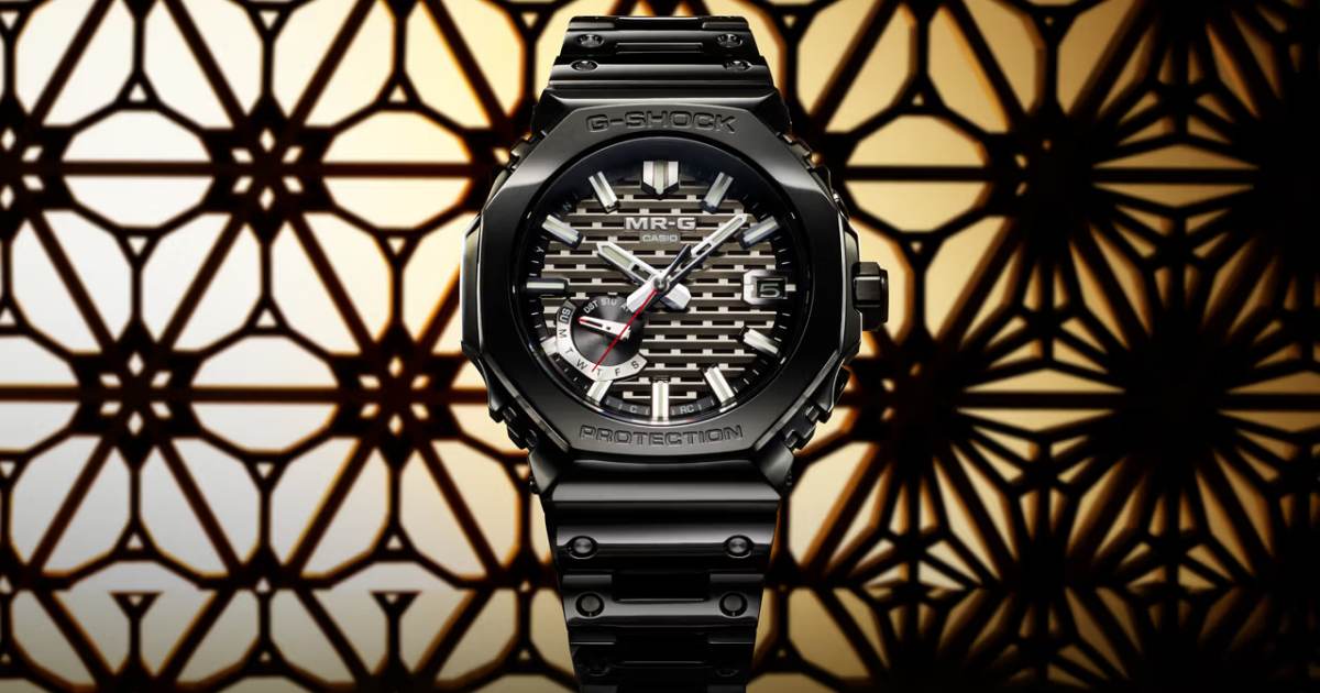 นาฬิการุ่นล่าสุดของ G-SHOCK ได้รับแรงบันดาลใจจากงานไม้แบบดั้งเดิมของญี่ปุ่น