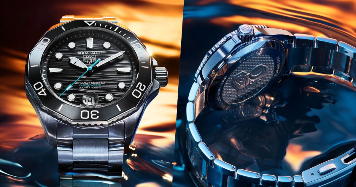 พิชิตทุกความลึกและกาลเวลาไปพร้อมกับนาฬิกา TAG Heuer Aquaracer Professional 300 Date และ GMT รุ่นใหม่ล่าสุด